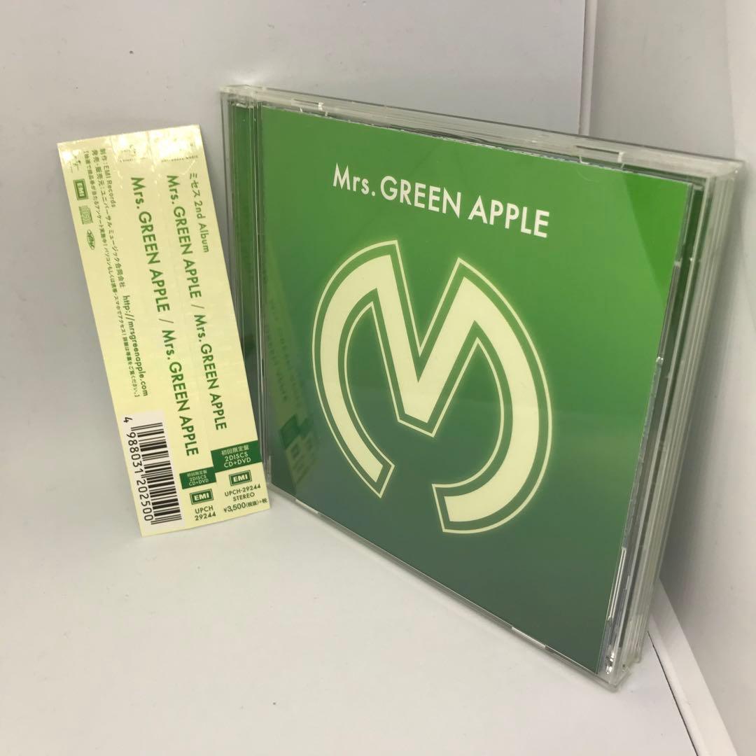 Mrs.GREEN APPLE 初回盤 CD+DVD ミセスグリーンアップル - メルカリ