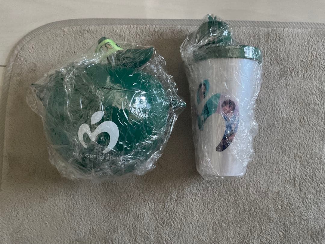 ミセス ポップコーンボックス ドリンクカップホルダー セット - メルカリ