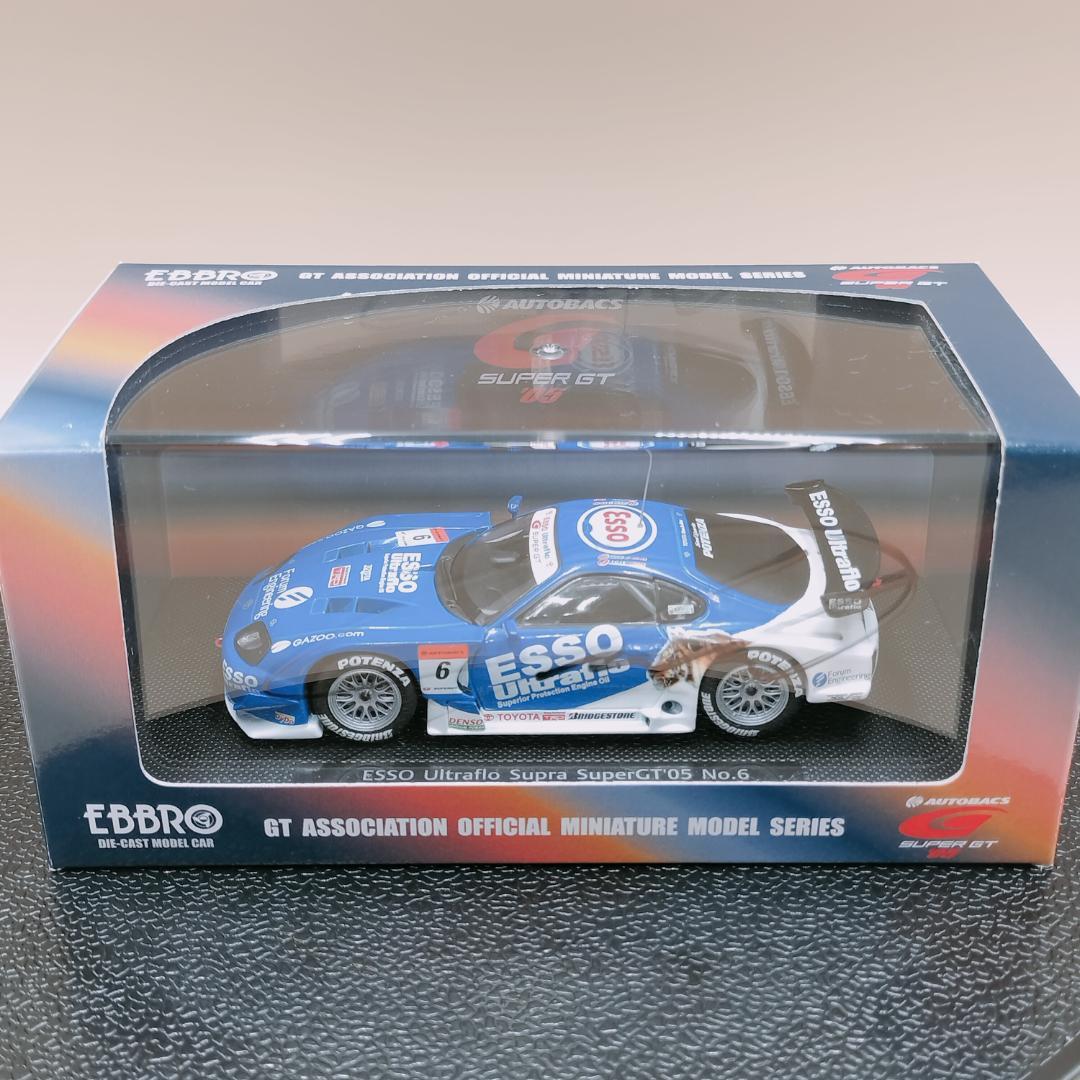 1/43 エブロ スープラ ESSO サイン入り 2005 脇阪寿一 飯田彰 1/43 エブロ スープラ ESSO サイン入り 2005 脇阪寿一 飯田彰 - メルカリ