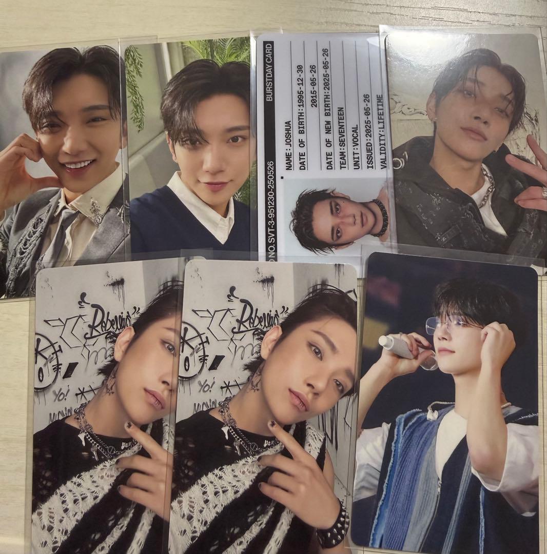SEVENTEEN ジョシュア トレカ まとめ売り - メルカリ