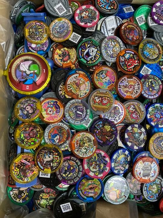 妖怪メダル超絶大量まとめ売り② 約16キロ レジェンド トレジャー 色々