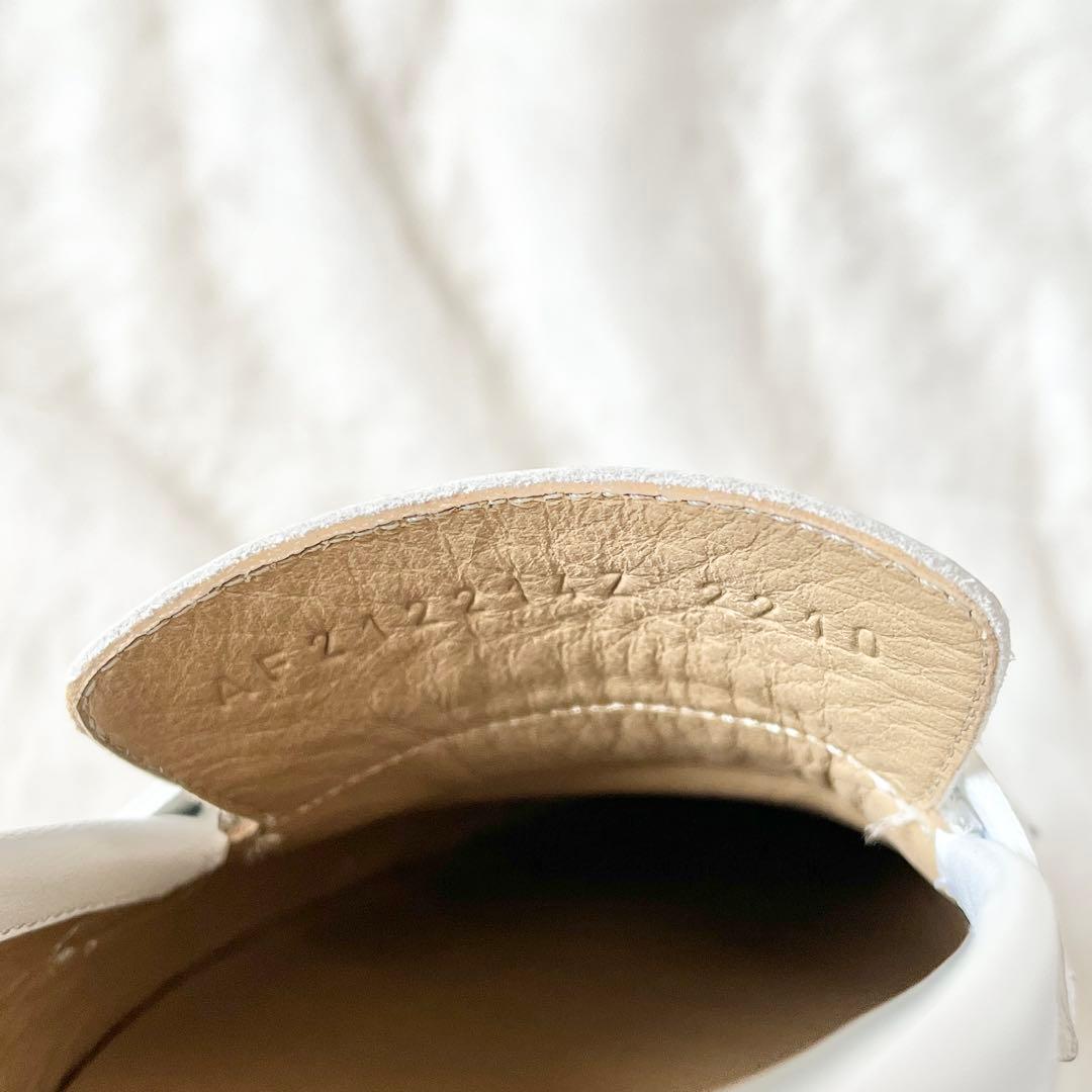 HERMES エルメス　モカシン　ロワイヤル　36.5 23.5cm ホワイト