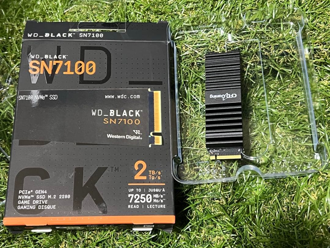 内蔵型SSD WD BLACK SN7100 2TB NVMe SSD Amazon | WD_BLACK 2TB SN7100 NVMe 内蔵ゲーミングSSD ソリッド