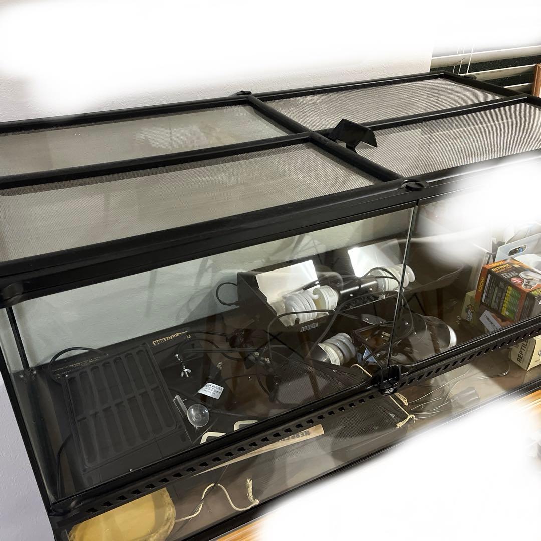 エキゾテラ9045 爬虫類ケージ グラステラリウム9045 エキゾテラ GEX ガラス飼育ケージ 販売 通販