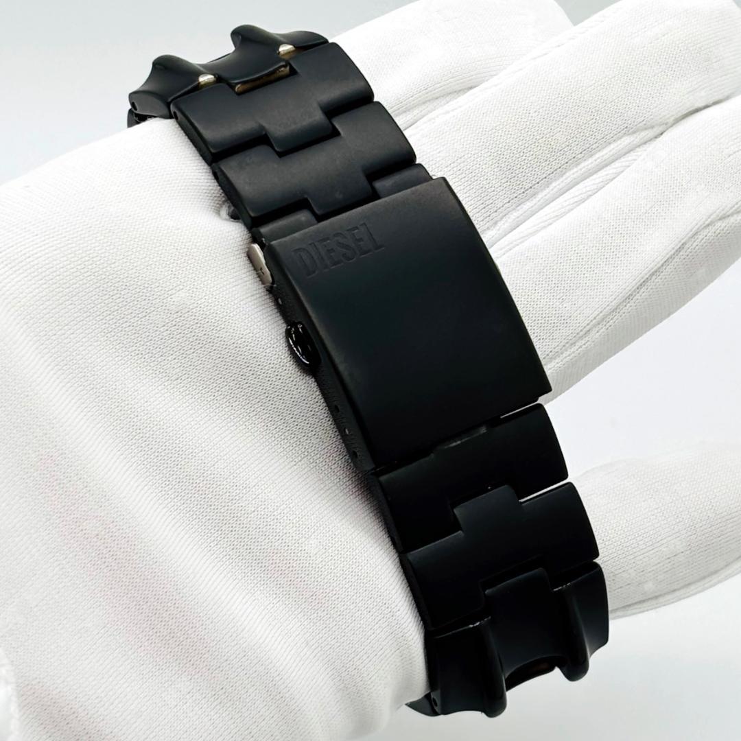 入手困難】ディーゼル DZ2156 腕時計 ブラック 電波時計 【1-D-①