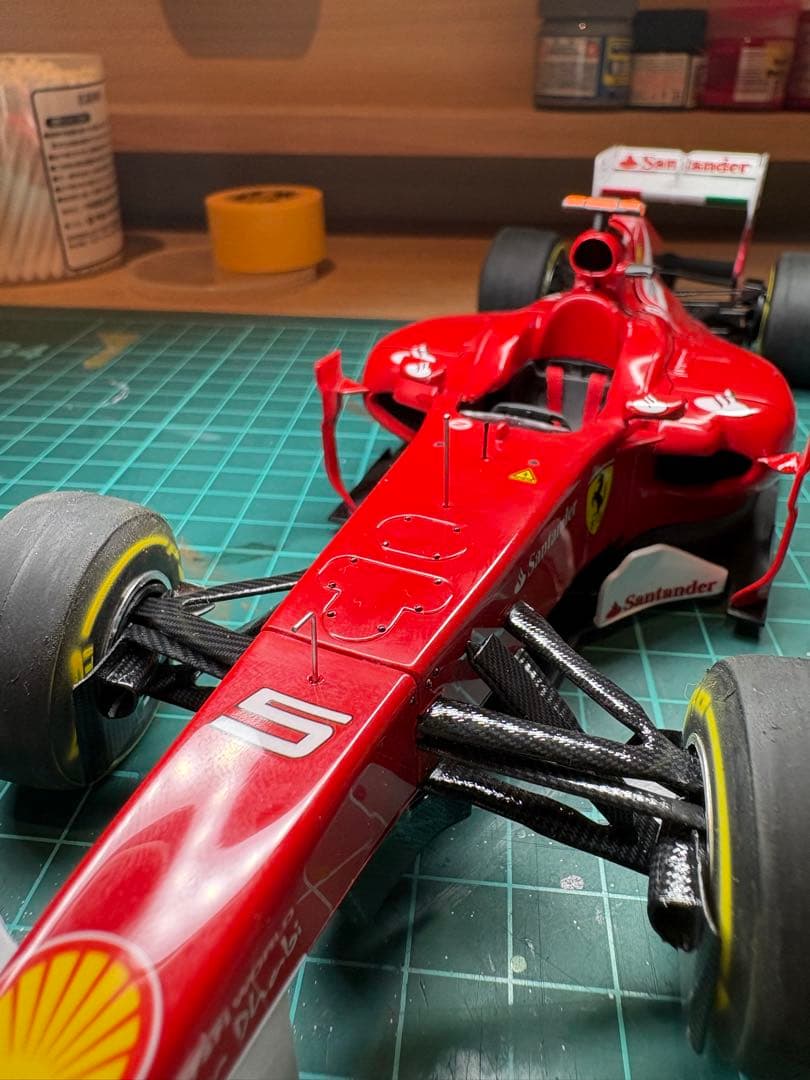 1/20 フェラーリ 150°イタリア 日本GP アロンソ仕様 完成品 フジミ
