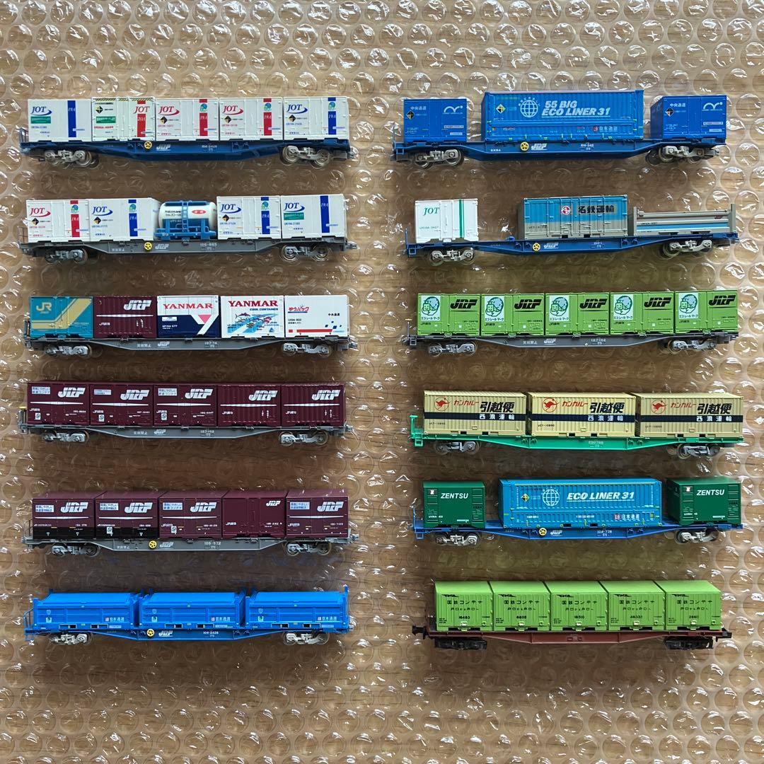 Nゲージ コンテナ12両セット - メルカリ