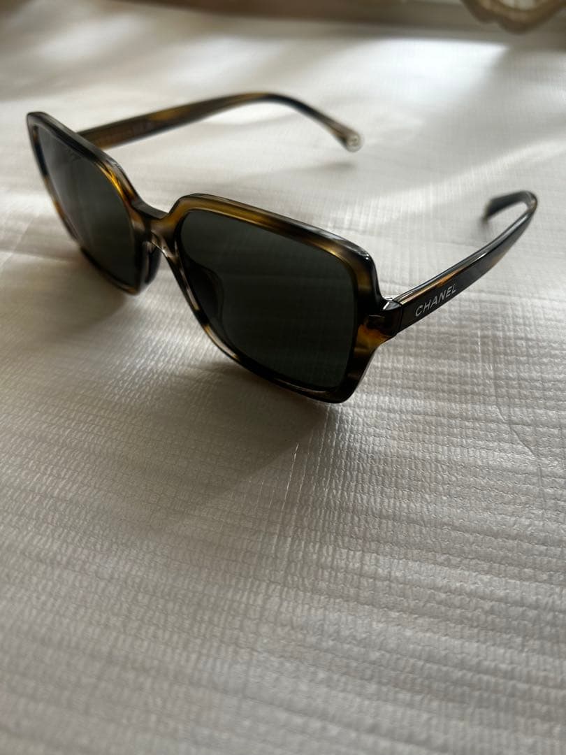 CHANEL サングラス 5505-A c.1729/58 茶系