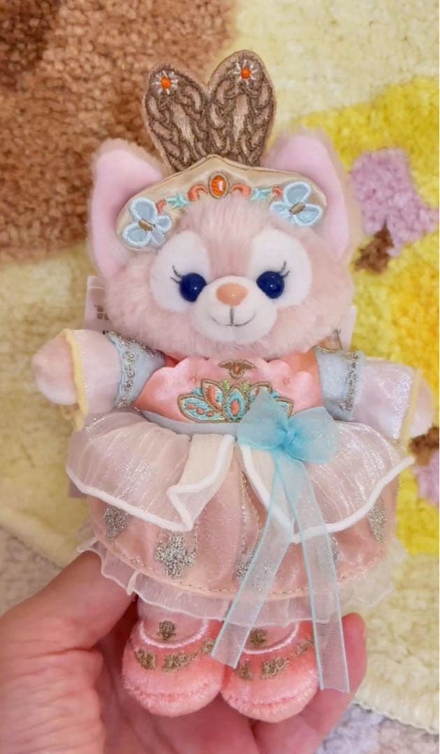 専用 上海ディズニー❗️リーナベル 中秋 ぬいぐるみ sサイズ⑨+キー