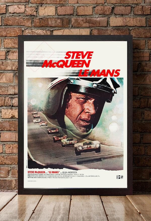ポスター『栄光のル・マン』 フランス版デザイン☆スティーブ