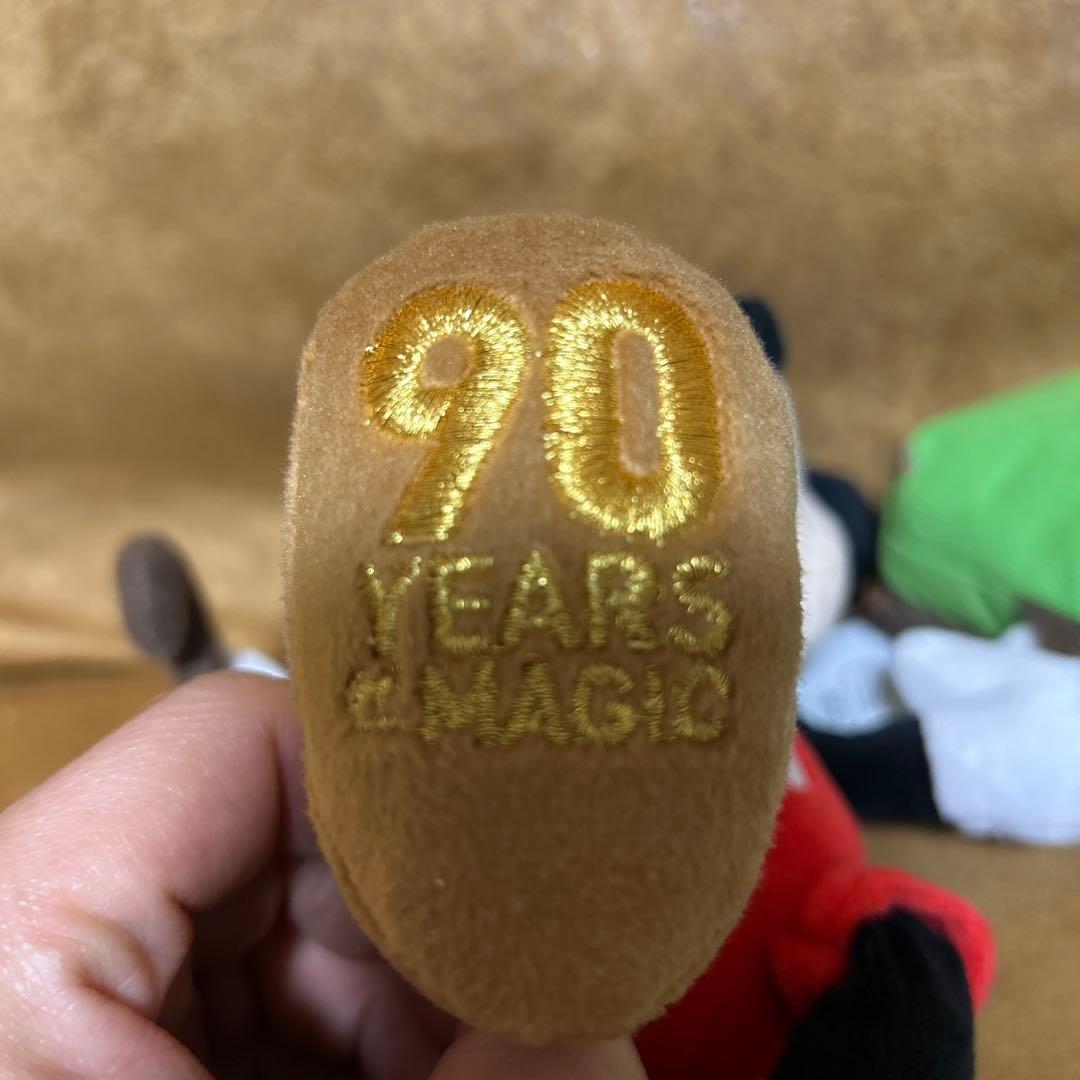 ミッキーマウス ぬいぐるみ 90周年 ミッキーの汽車旅行 ディズニー