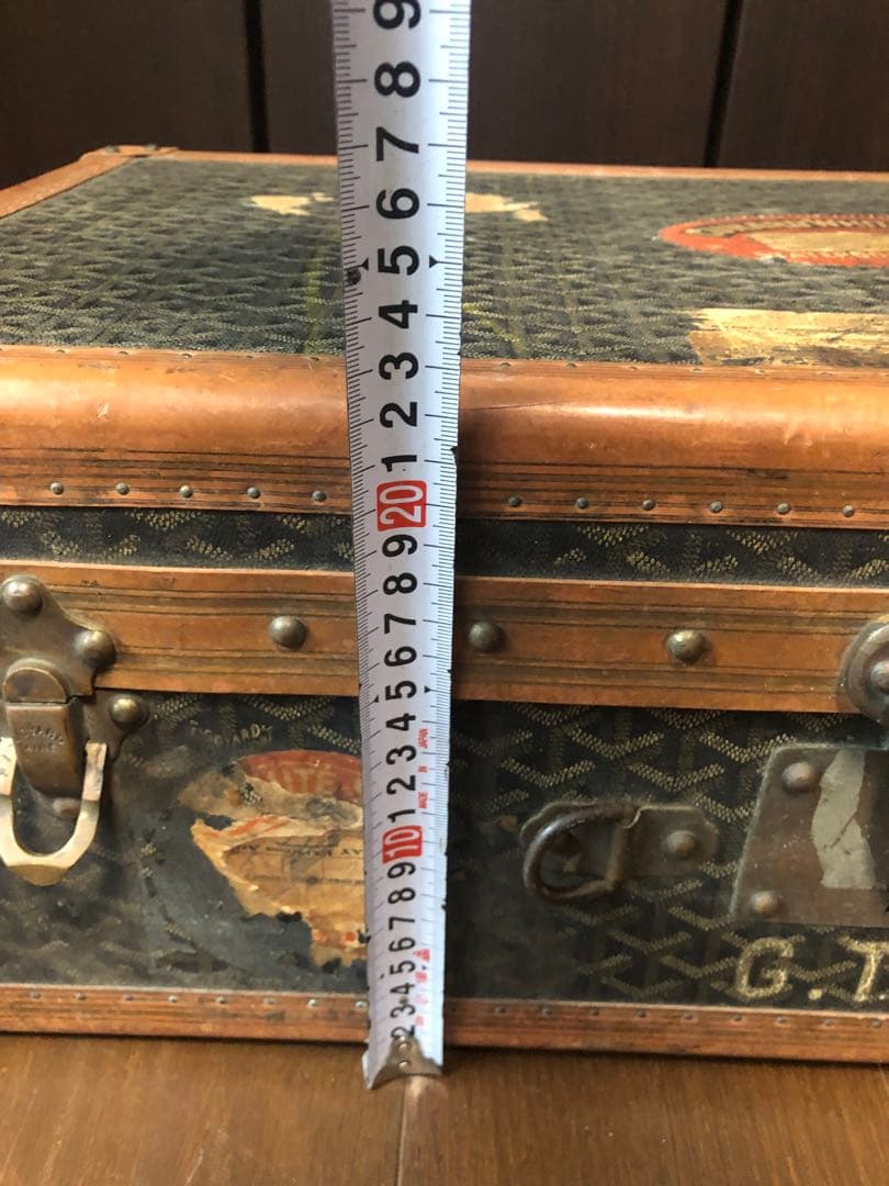 希少】ゴヤールヴィンテージトランクケース1930年代 GOYARD - メルカリ