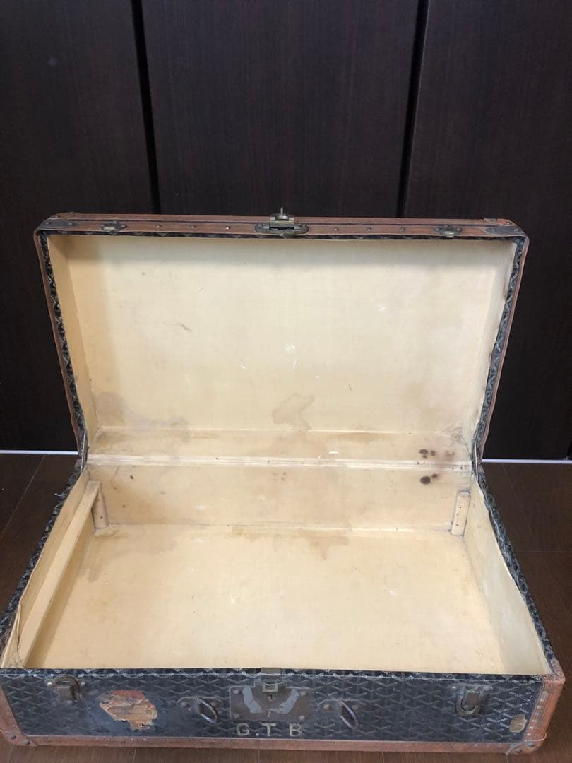 希少】ゴヤールヴィンテージトランクケース1930年代 GOYARD - メルカリ