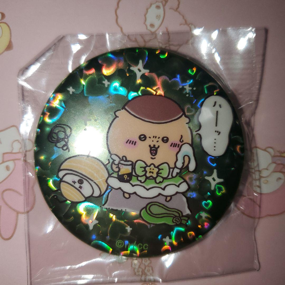 ちいかわ くりまんじゅう 超まじかる まじかる ホログラム 缶バッジ