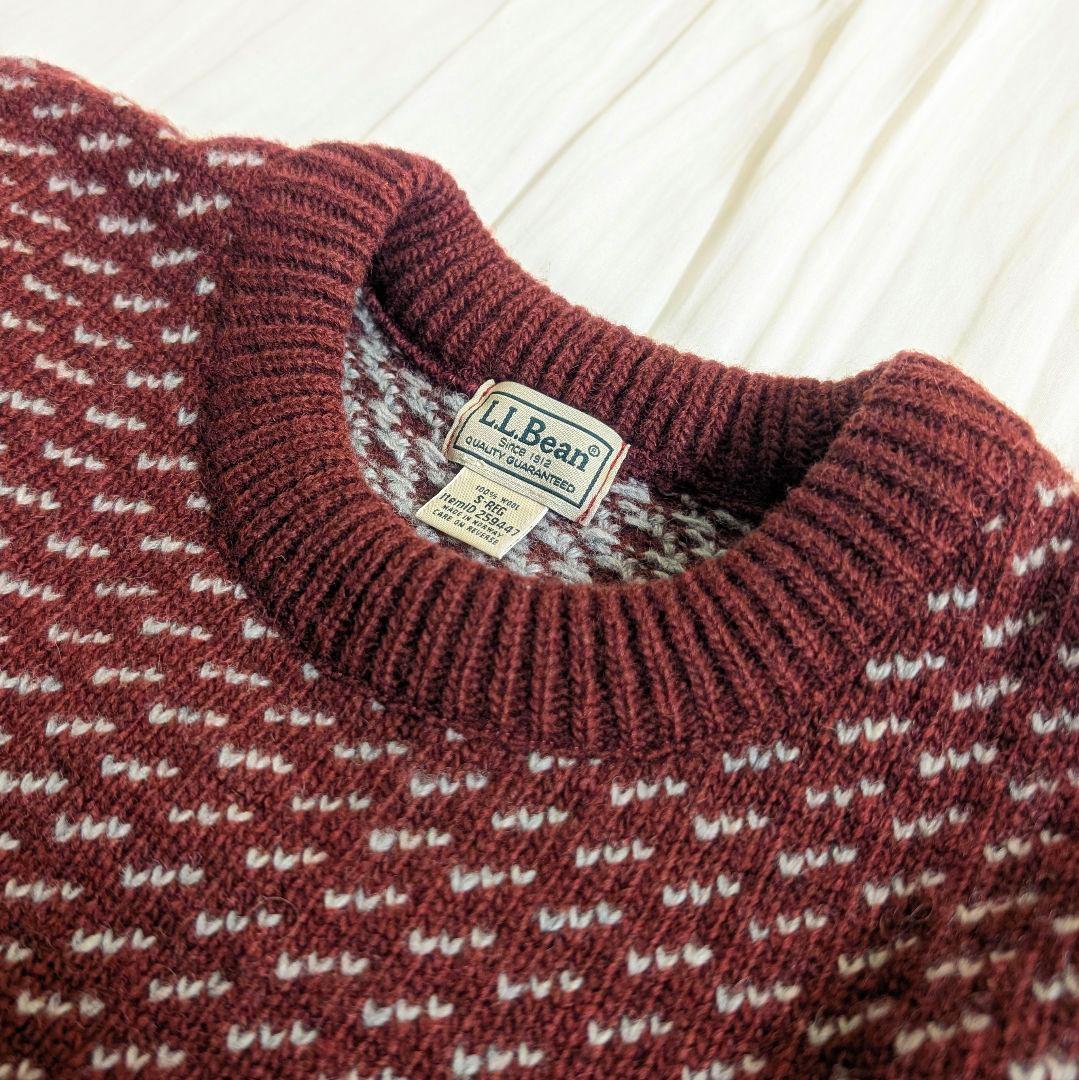 エルエルビーン　L.L.Bean　バーズアイニット