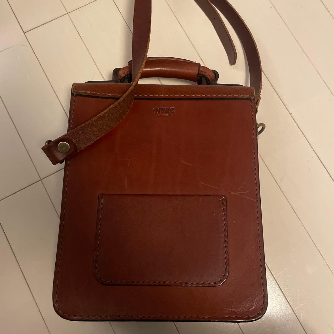 HELZ2WAYショルダーバッグ A4収納可 ファッション メンズ