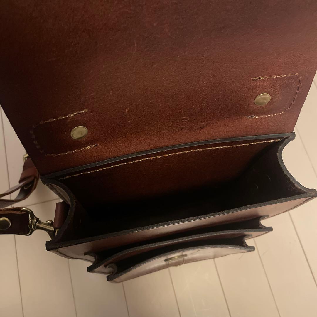 HELZ2WAYショルダーバッグ A4収納可 ファッション メンズ