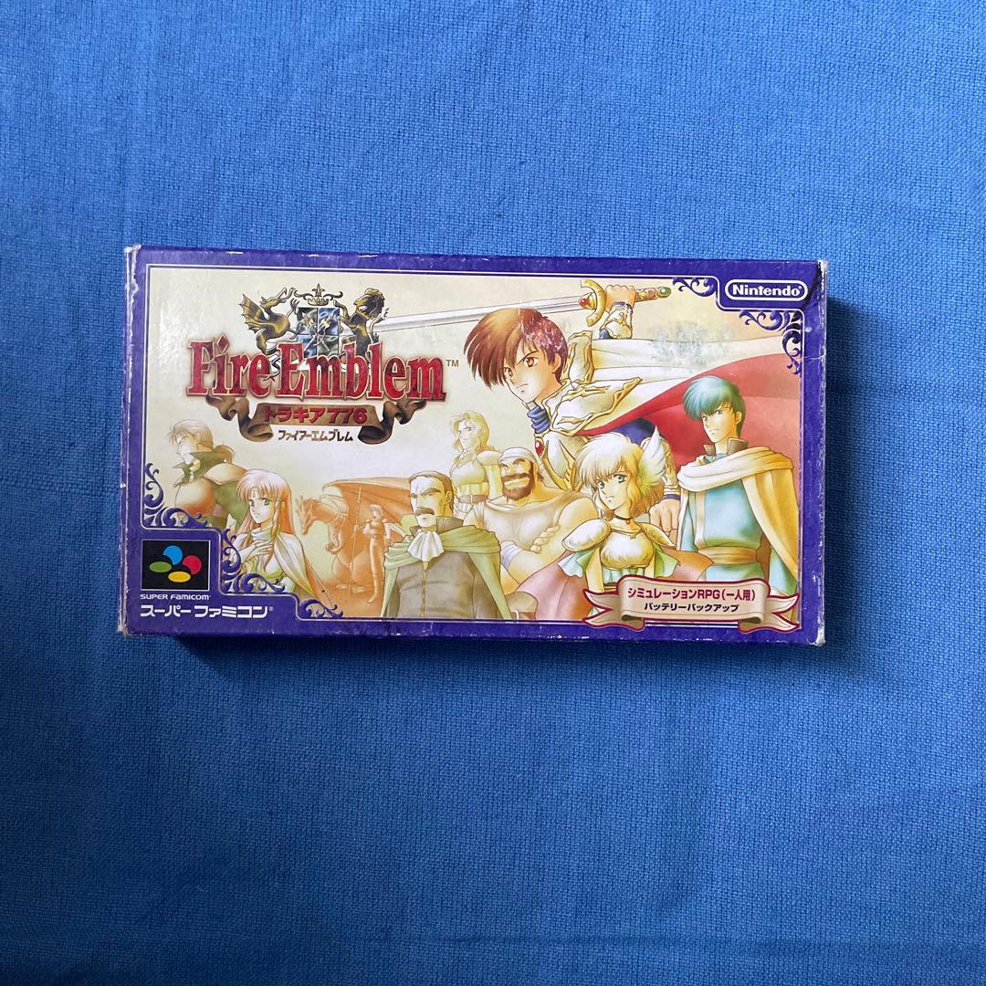 正常動作品】SFC ファイアーエムブレム トラキア776 外箱 説明書付属
