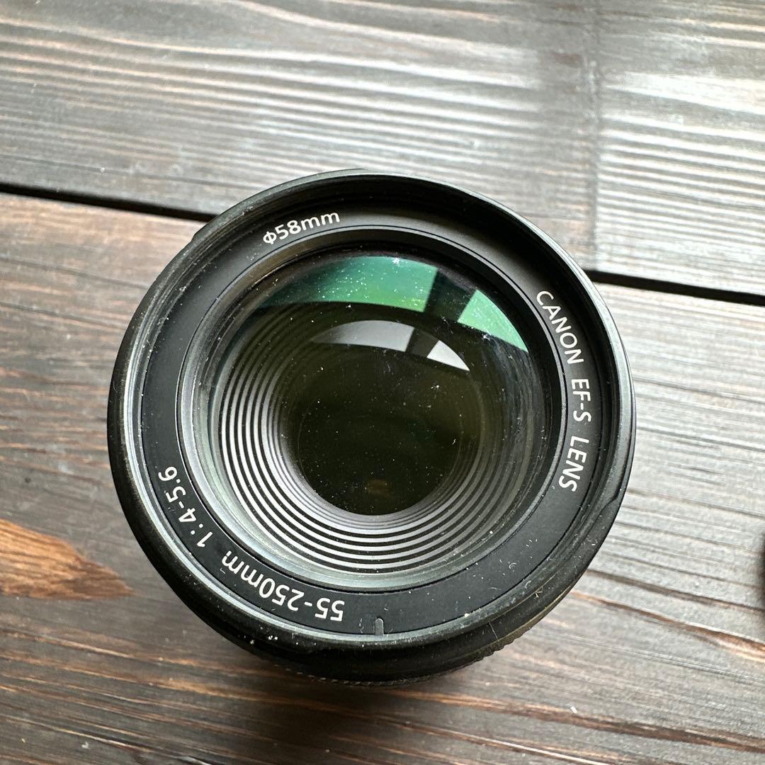 Canon EF-S 55-250mm f/4-5.6 ISレンズ