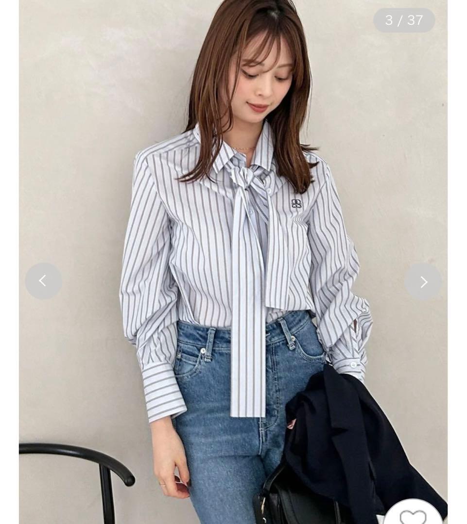 SNIDEL スナイデル ボウタイシャツ ボウタイシャツ(シャツ・ブラウス)｜トップス｜SNIDEL(スナイデル)の