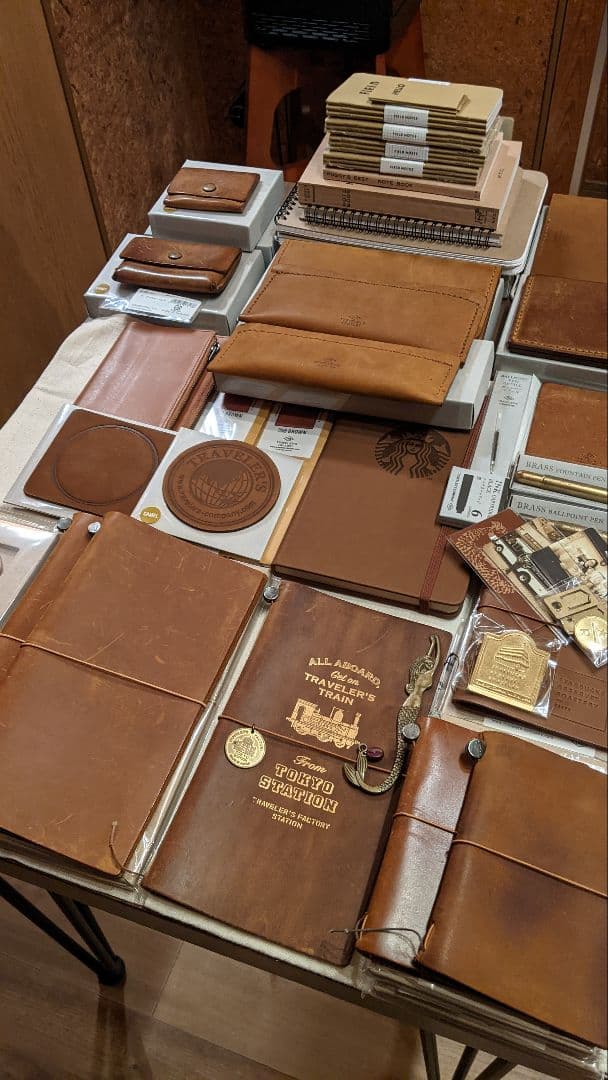 トラベラーズノート　キャメルカラーコレクション大放出！！ TRAVELER'S notebook Passport Size Camel / トラベラーズノート