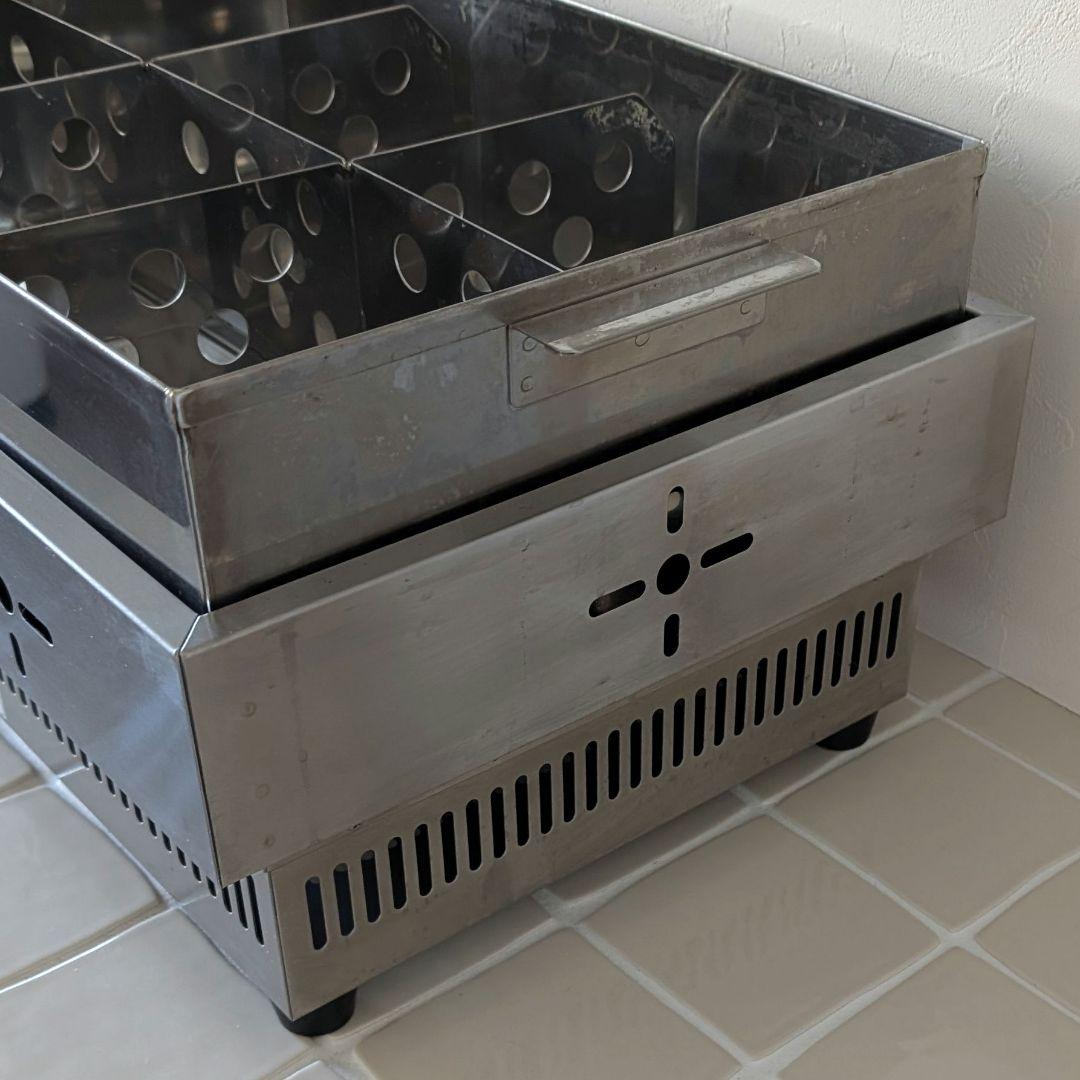 ニチワ 業務用電気おでん鍋 EOK-6 ステンレス製 6仕切り - メルカリ