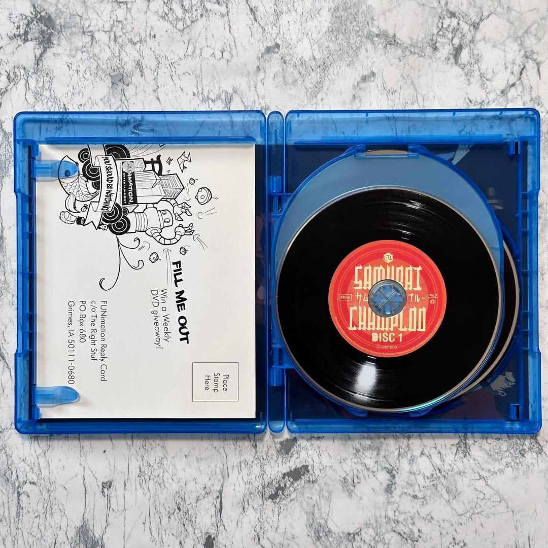 サムライチャンプルー コンプリートシリーズ Blu-ray 3枚組 輸入盤