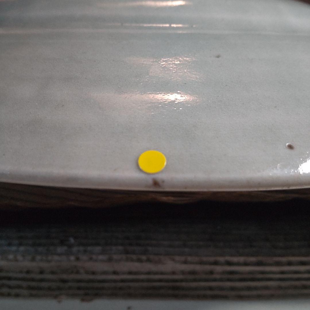 初期伊万里～淡青磁草花文様尺越大皿 - メルカリ