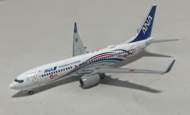 航空機・ヘリコプター ANA B737-800 JA58AN EXPO25 全日空 B737-800 大阪・関西万博 特別デザイン機「EXPO2025 ANA JET