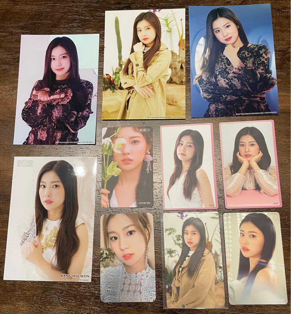 IZ*ONE カン・ヘウォン 公式トレカ&ポストカードセット - メルカリ