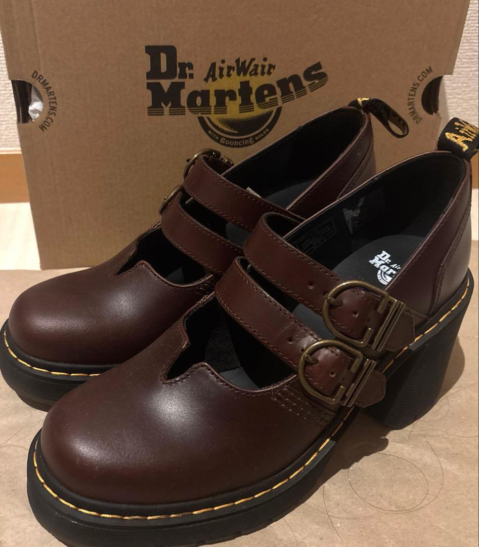 【美品 箱あり】Dr. Martens メリージェーン ブラウン 終売 Dr.Martens（ドクターマーチン） シューズ ELPHIE メリージェーン