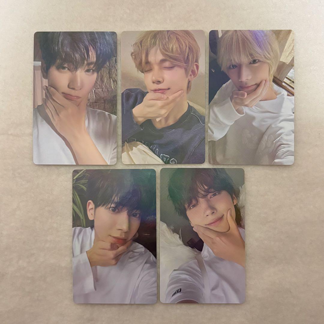 【3】txt sanctuary weverse global特典 コンプ TXT THE STAR CHAPTER SANCTUARY ALBUM JAPAN POB LUCKY DRAW