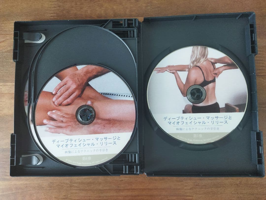 ディープティシュー・マッサージとマイオフェイシャル・リリース映像によるテクニック