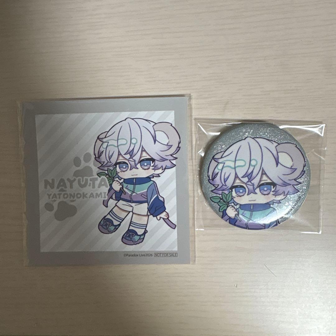 Paradox Live パラライ 新宿マルイ 缶バッジ ブロマイド 那由汰 - メルカリ