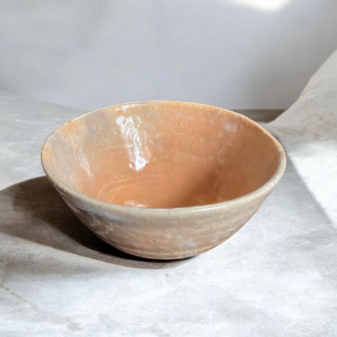 十四世 坂高麗左衛門（坂 悠太） 萩焼 茶碗「信」印有り 茶道具 ※共箱