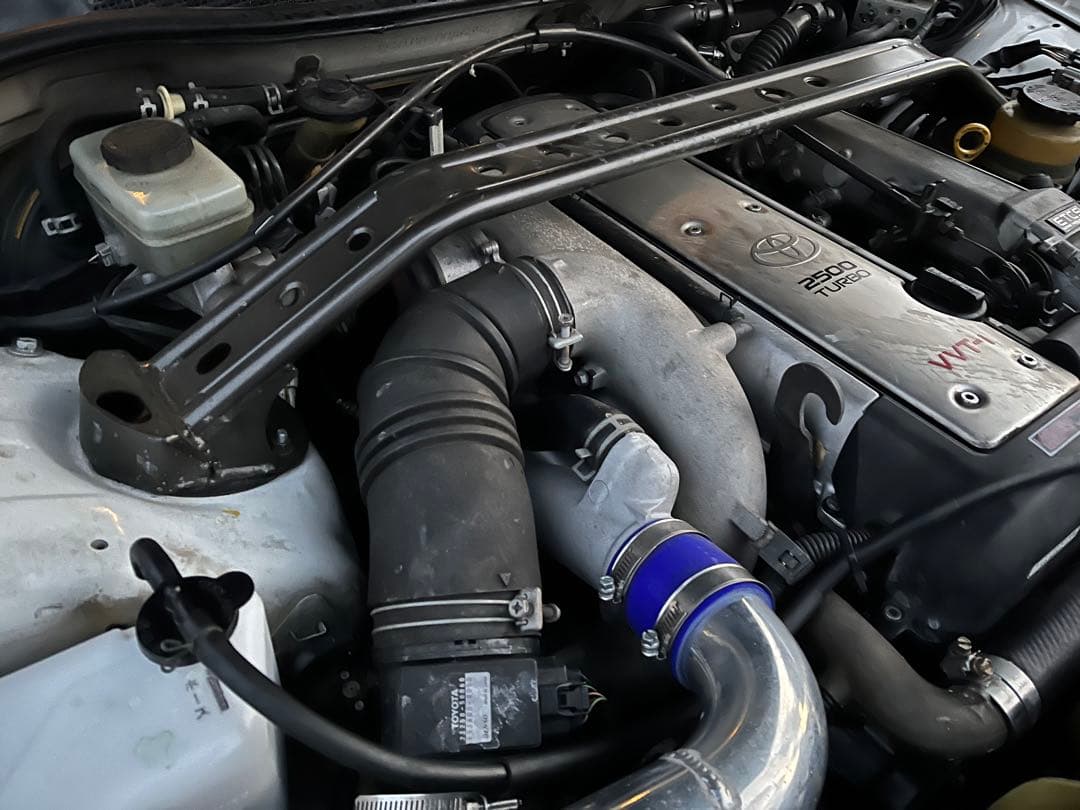 新品】jzx100,trd風タワーバー,一体型,高剛性,チェイサー,マーク2