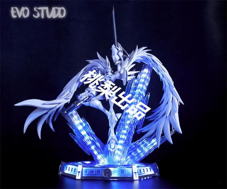 『デジモンアドベンチャー』オメガモンマーシフルモード ガレージキット　スタチュー 早期購入特典でA4サイズアートボード付き】ULTIMATE IMAGE オメガモン