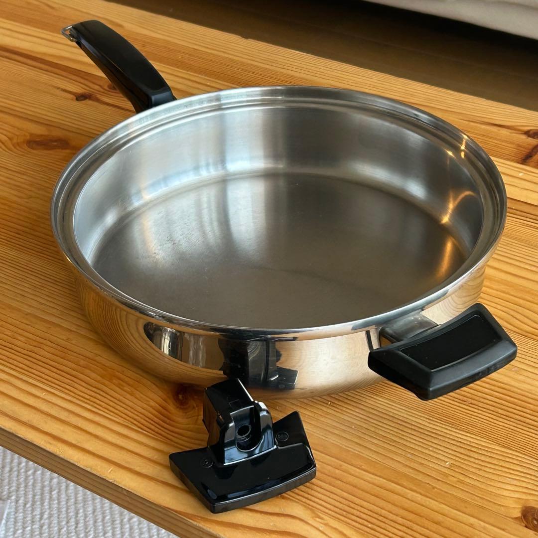 ロイヤルクイーン ROYAL QUEEN 大フライパン ステンレス鍋 IH対応