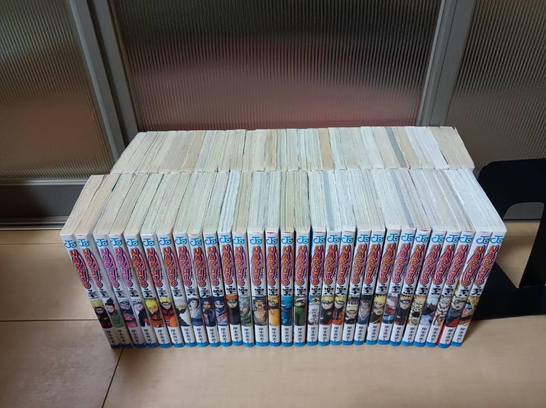 超絶美品 初版 帯付き NARUTO ナルト 全巻 全巻セット 送料無料 岸本