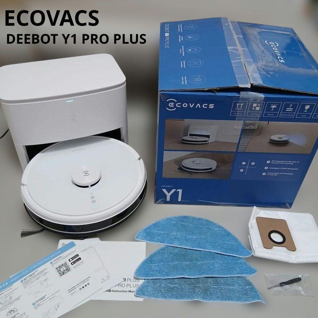ECOVACS DEEBOT Y1 PRO PLUS ロボットクリーナー 掃除機 ECOVACS（エコバックス） ロボットクリーナー DEEBOT Y1 PRO PLUS