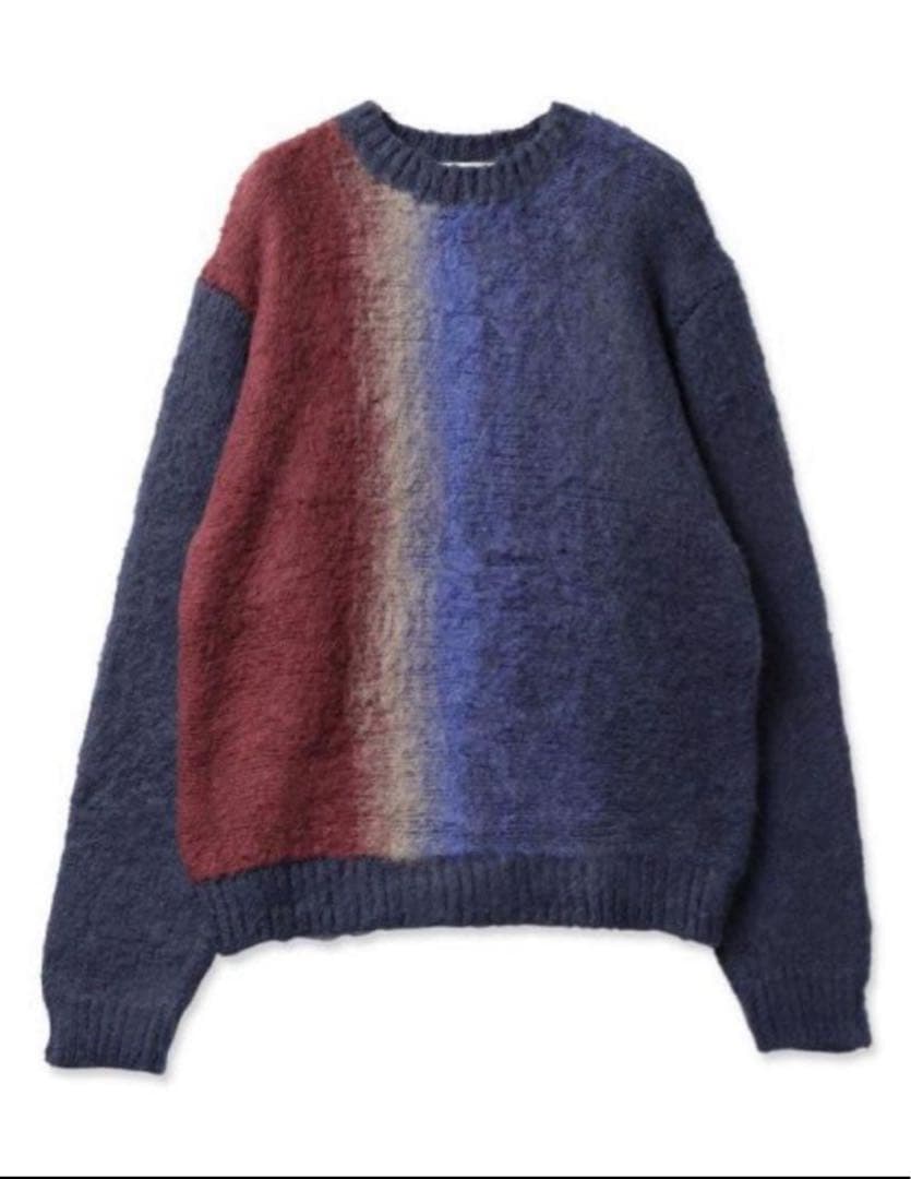 JieDa ジエダ 23awGRADATION KNIT グラデーションニット