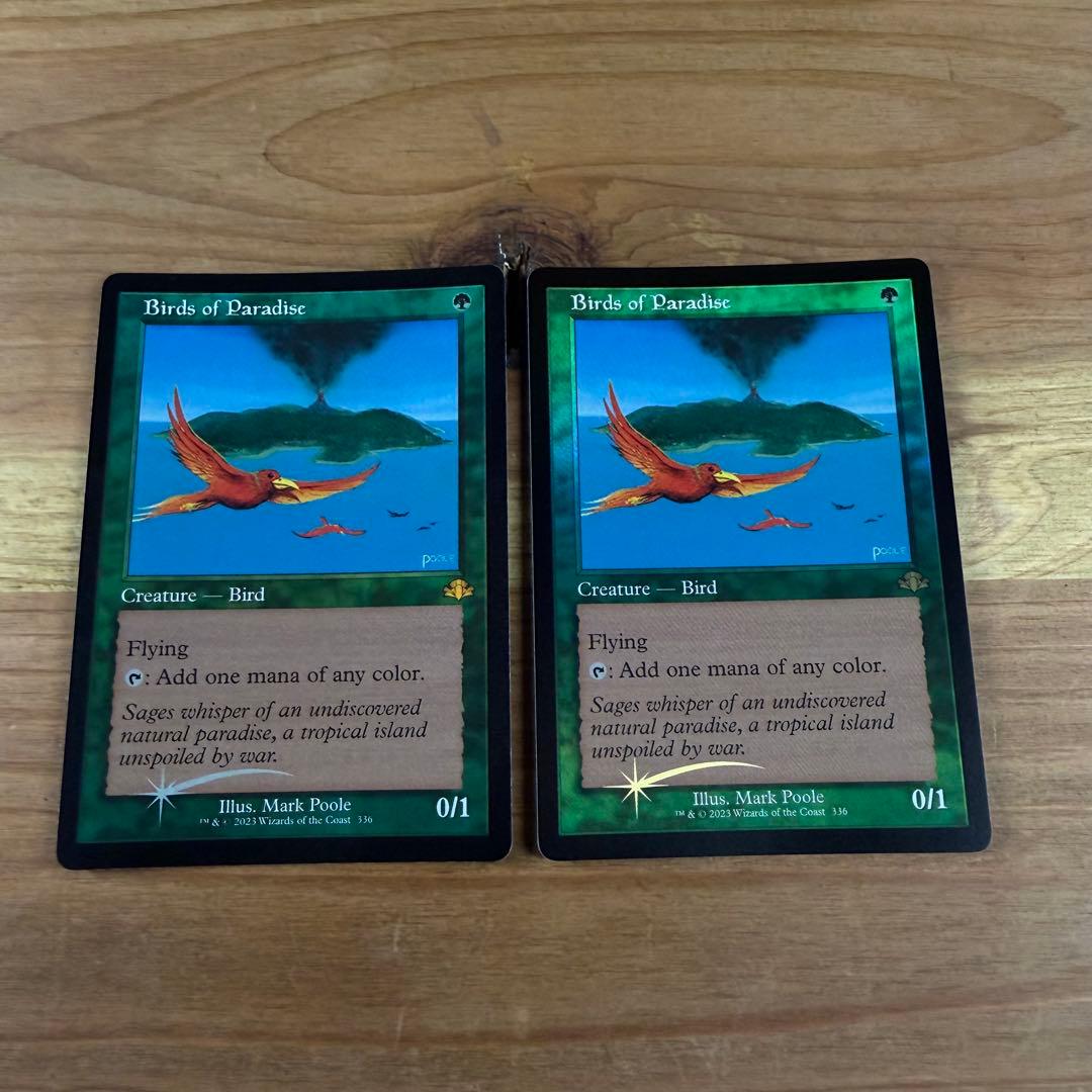 極楽鳥/Birds of Paradise Foil 英語 2枚 MTG - メルカリ