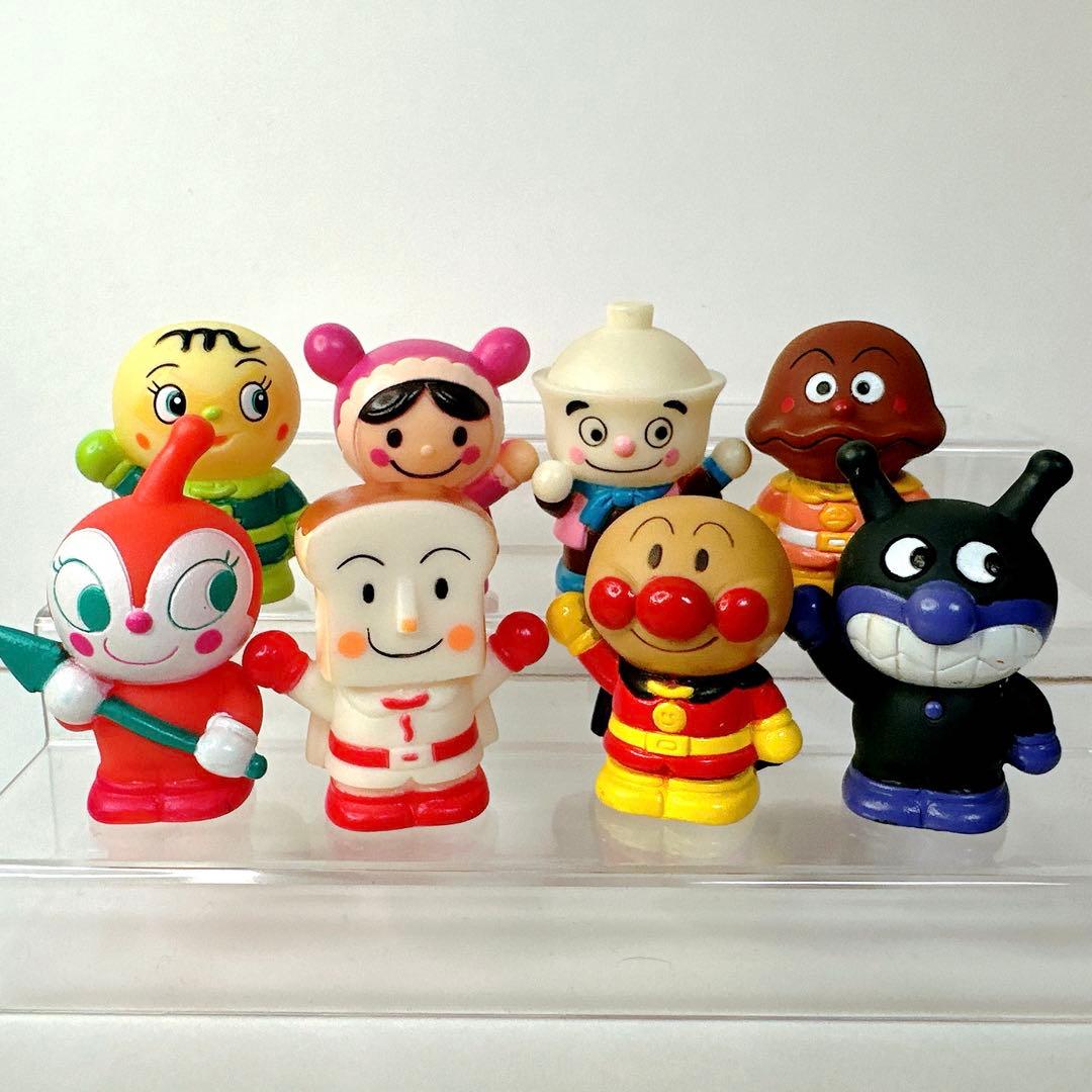 アンパンマン フィギュア ソフビ 人形 レア 当時モノ 昭和レトロ 希少