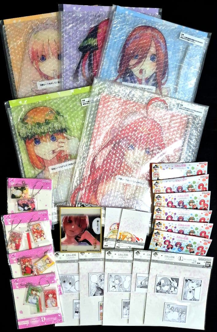 全23点 一番くじ 五等分の花嫁 バストアップアクリルボード ラストワン