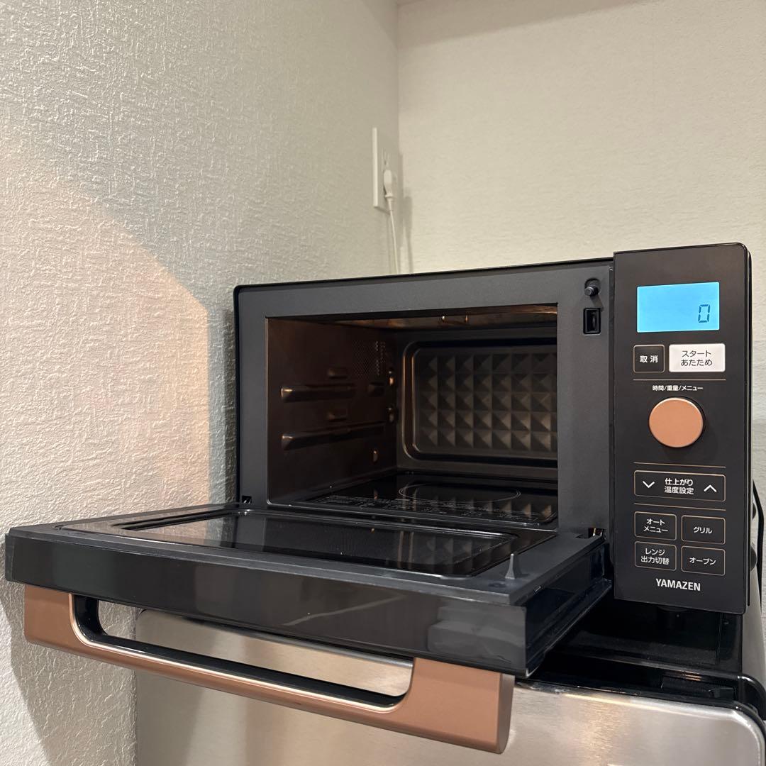 YAMAZEN オーブンレンジ NERP-018FV 2023年製 説明書付き - メルカリ