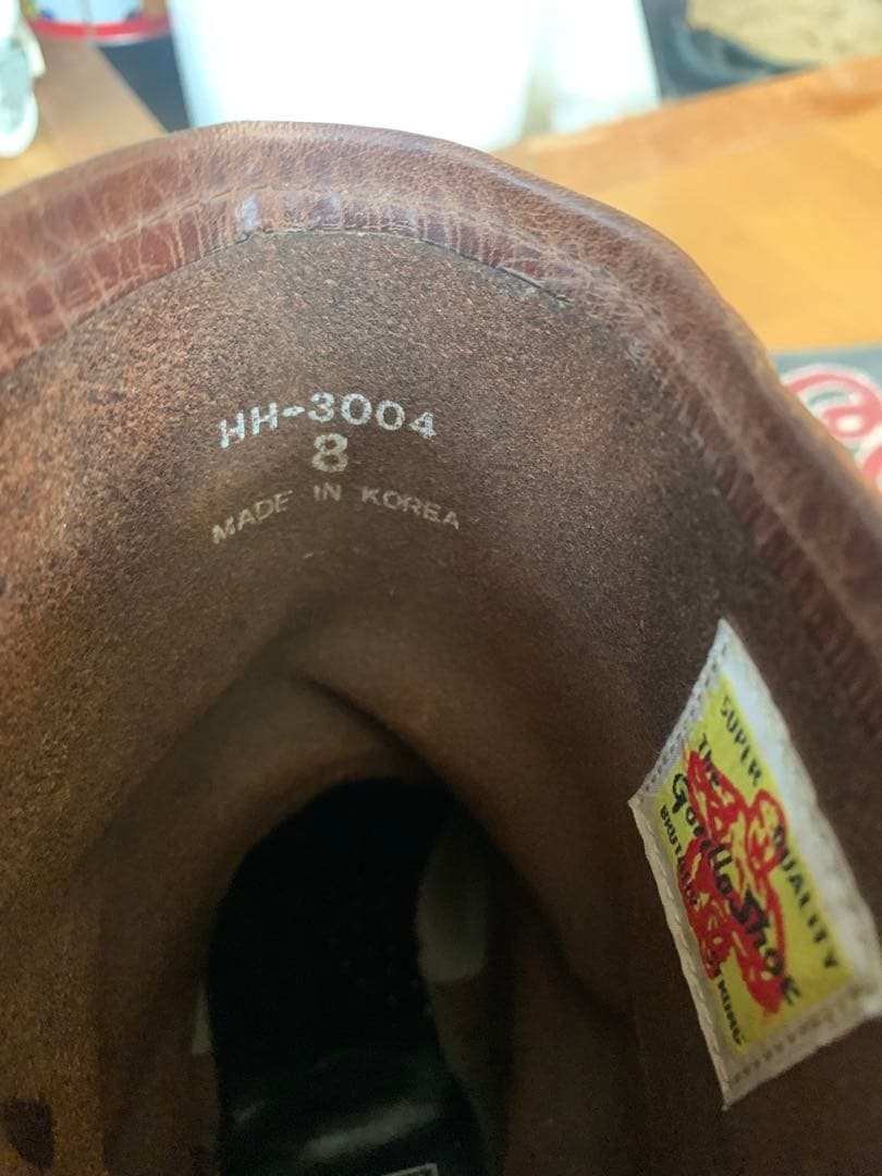 ゴリラワークブーツUS8CM26 - メルカリ