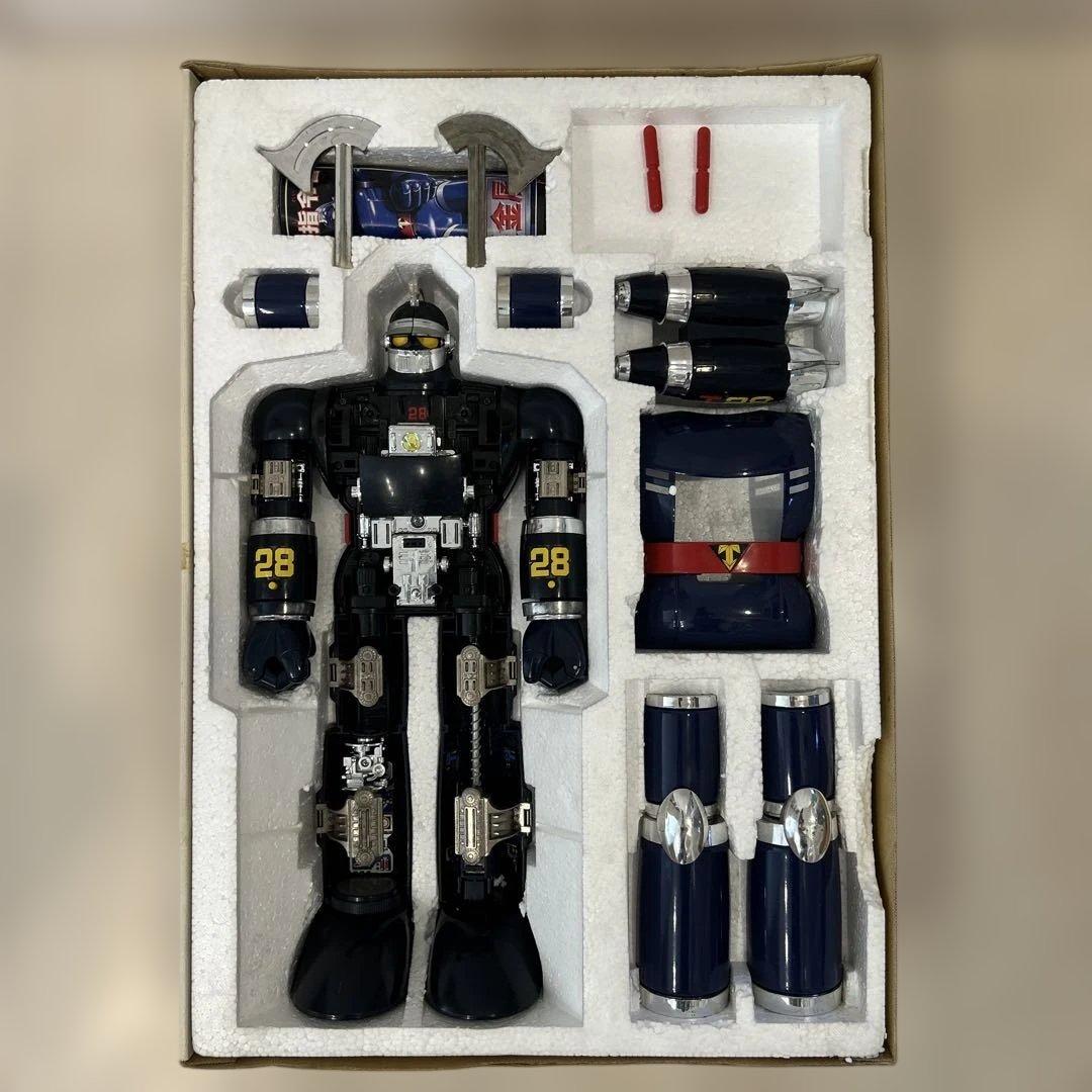 超金属 鉄人28号 SG-01（箱有り・レトロ希少品） 当時物 初期モデル