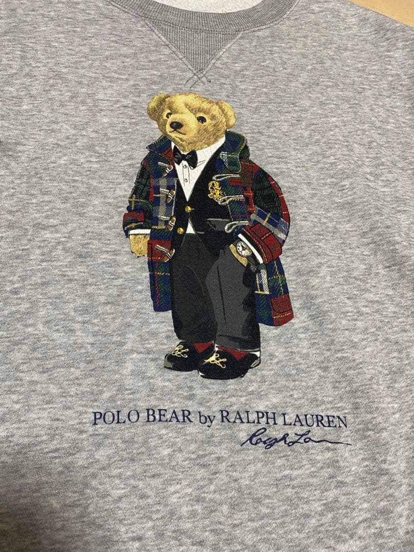 ラルフローレン　ベア　スウェット 楽天市場】ポロ ラルフローレン メンズ クルーネック ポロベアー