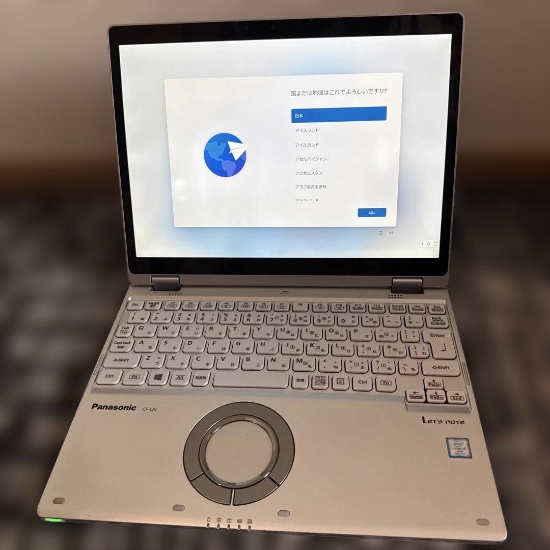 Panasonic レッツノート CF-QV8TFAVS パナソニック レッツノート CF-QV8TFAVS Corei5 8365U Dランク