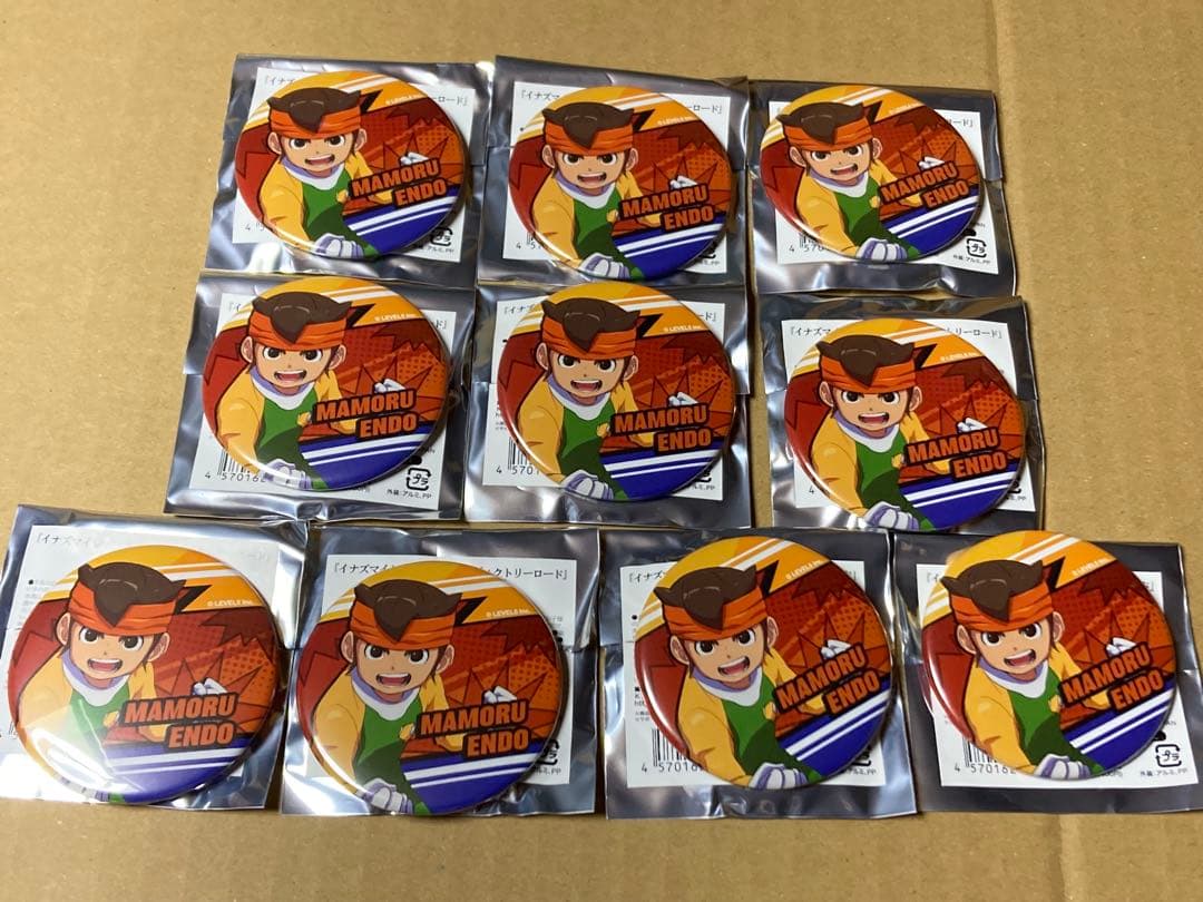 イナズマイレブン 人気投票 缶バッジ 風丸 円堂 - メルカリ